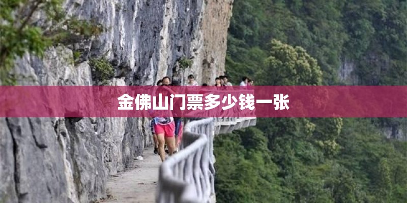 金佛山门票多少钱一张