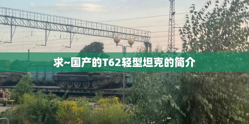 求~国产的T62轻型坦克的简介 求~国产的T62轻型坦克的简介