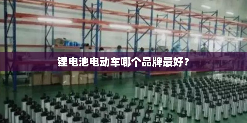 锂电池电动车哪个品牌最好？