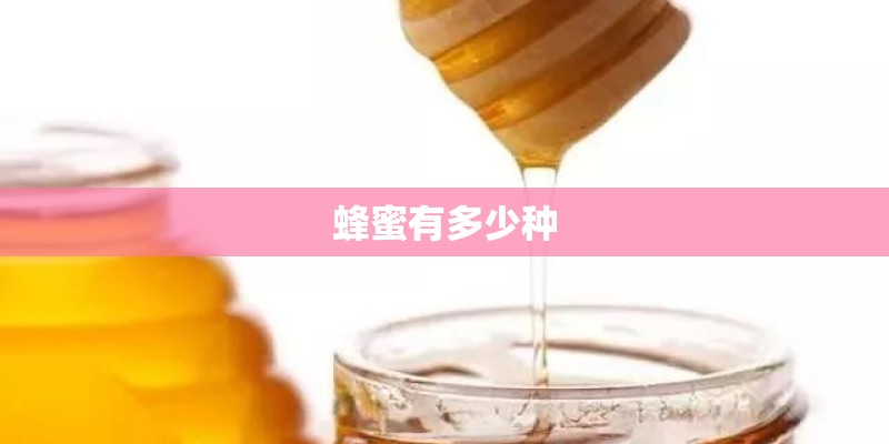 蜂蜜有多少种