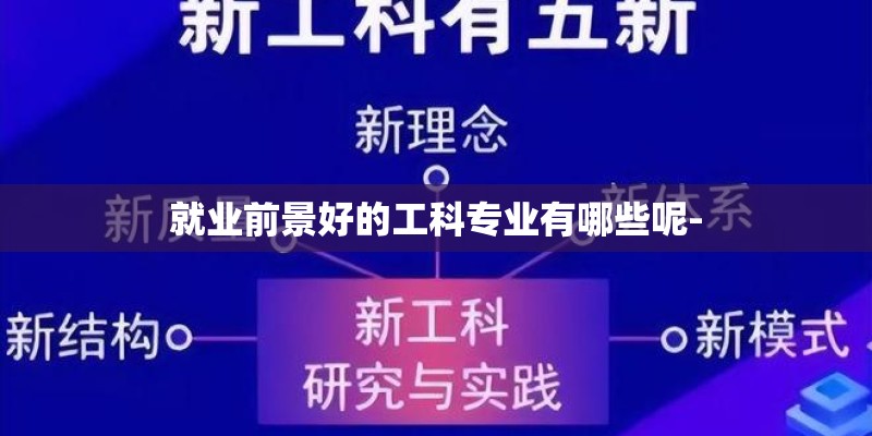 就业前景好的工科专业有哪些呢-