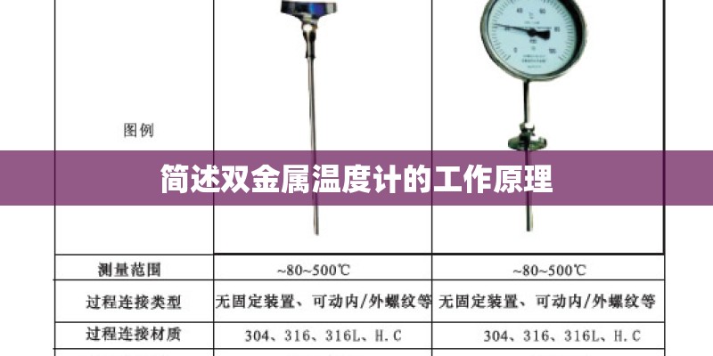 简述双金属温度计的工作原理