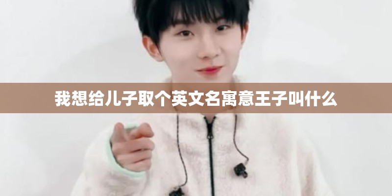 我想给儿子取个英文名寓意王子叫什么