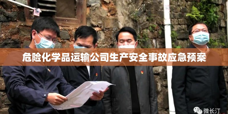 危险化学品运输公司生产安全事故应急预案