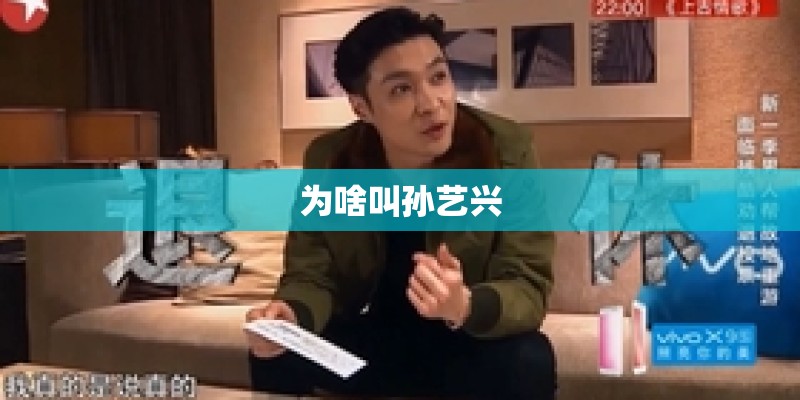 为啥叫孙艺兴
