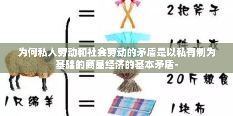 为何私人劳动和社会劳动的矛盾是以私有制为基础的商品经济的基本矛盾-
