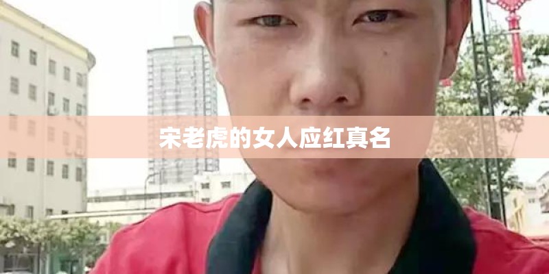 宋老虎的女人应红真名