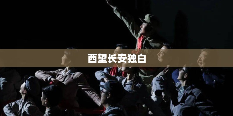 西望长安独白