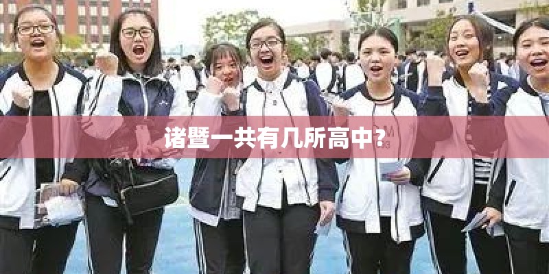 诸暨一共有几所高中？
