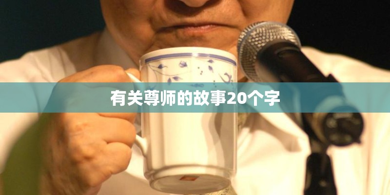 有关尊师的故事20个字