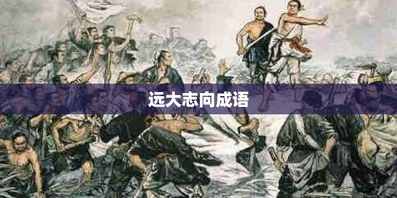 远大志向成语