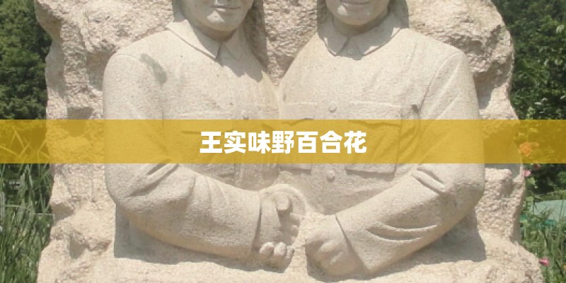 王实味野百合花