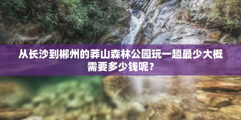 从长沙到郴州的莽山森林公园玩一趟最少大概需要多少钱呢？