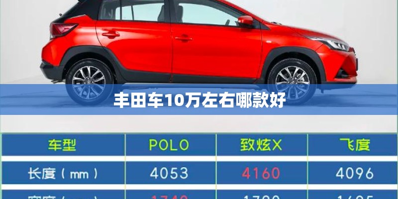 丰田车10万左右哪款好