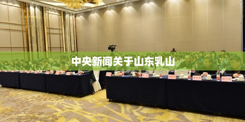 中央新闻关于山东乳山