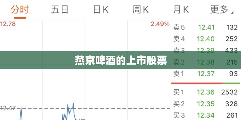燕京啤酒的上市股票