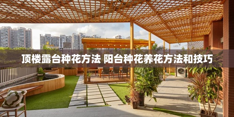 顶楼露台种花方法 阳台种花养花方法和技巧