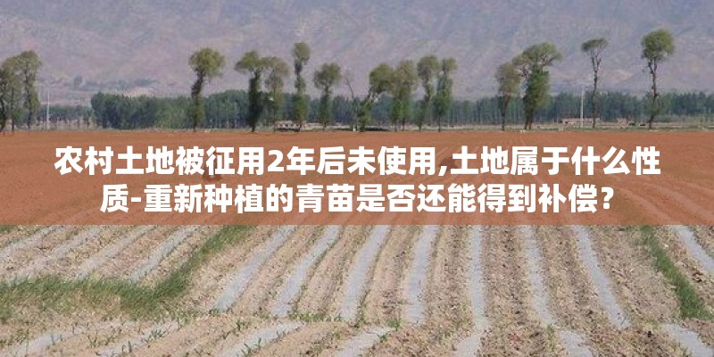 农村土地被征用2年后未使用,土地属于什么性质-重新种植的青苗是否还能得到补偿？