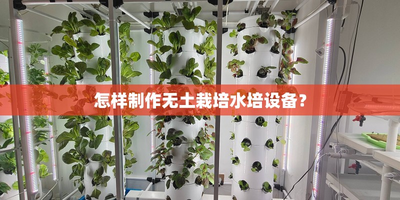 怎样制作无土栽培水培设备？