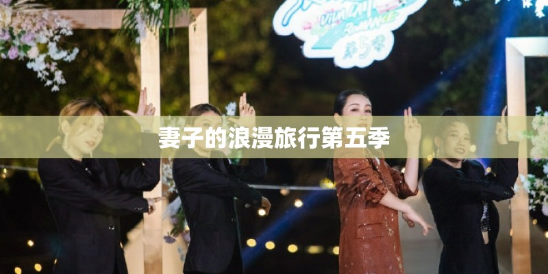 妻子的浪漫旅行第五季